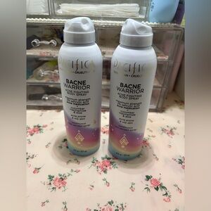 Pacifica Bacne Warrior Body Spray- NEW X 2